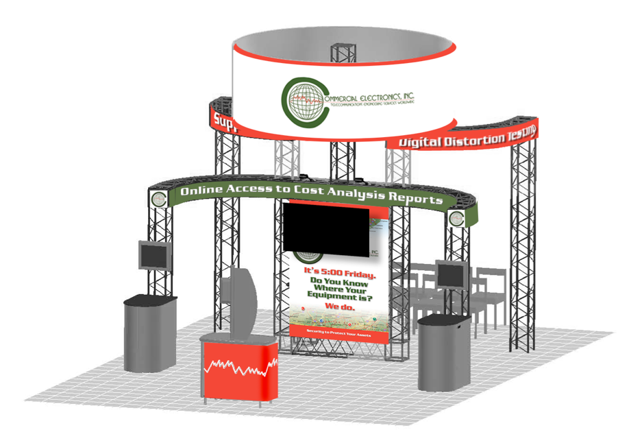 Commercial Electronics, Inc. Tradeshow Booth Design